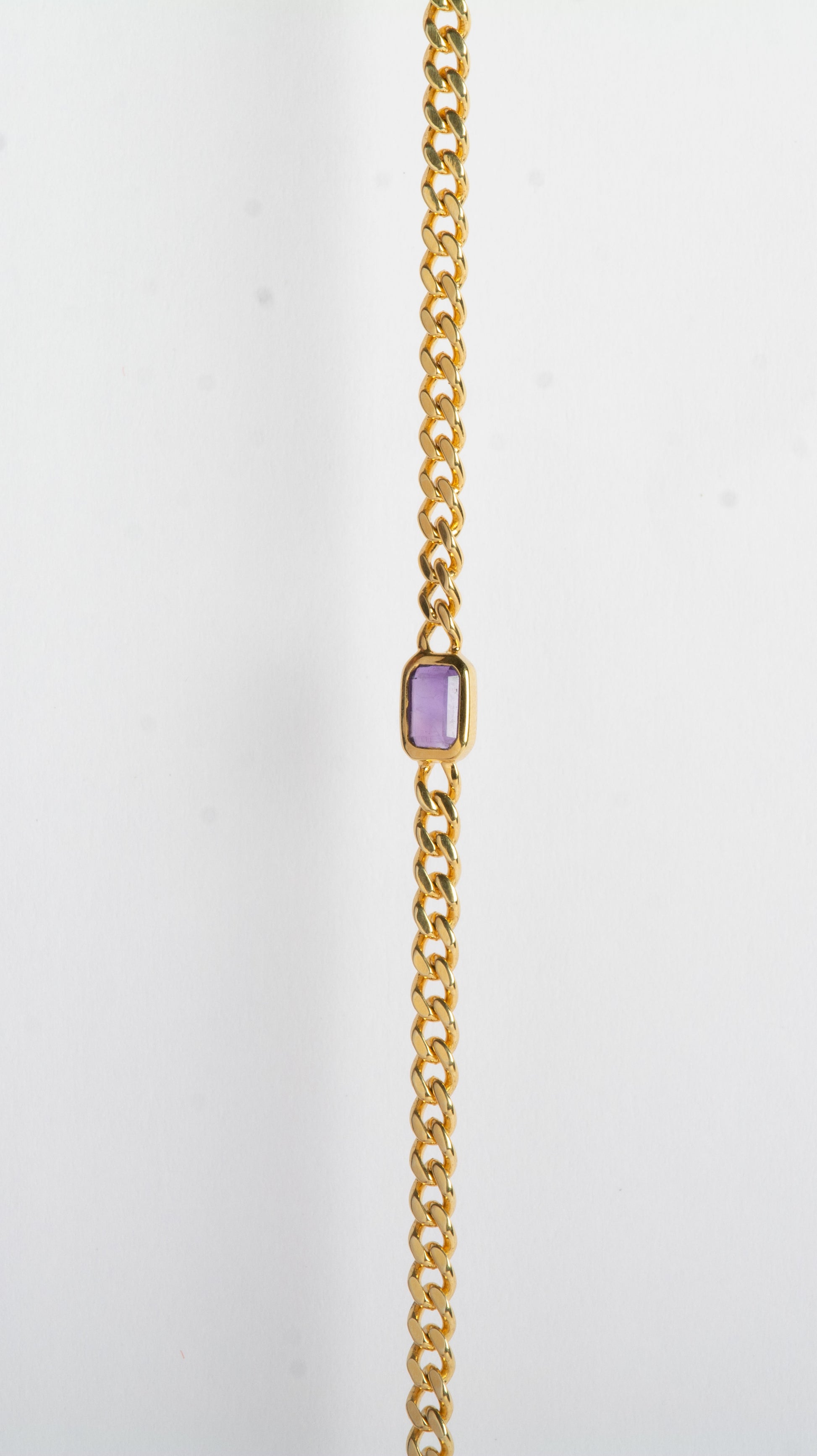 Amethyst Italian Bracelet
