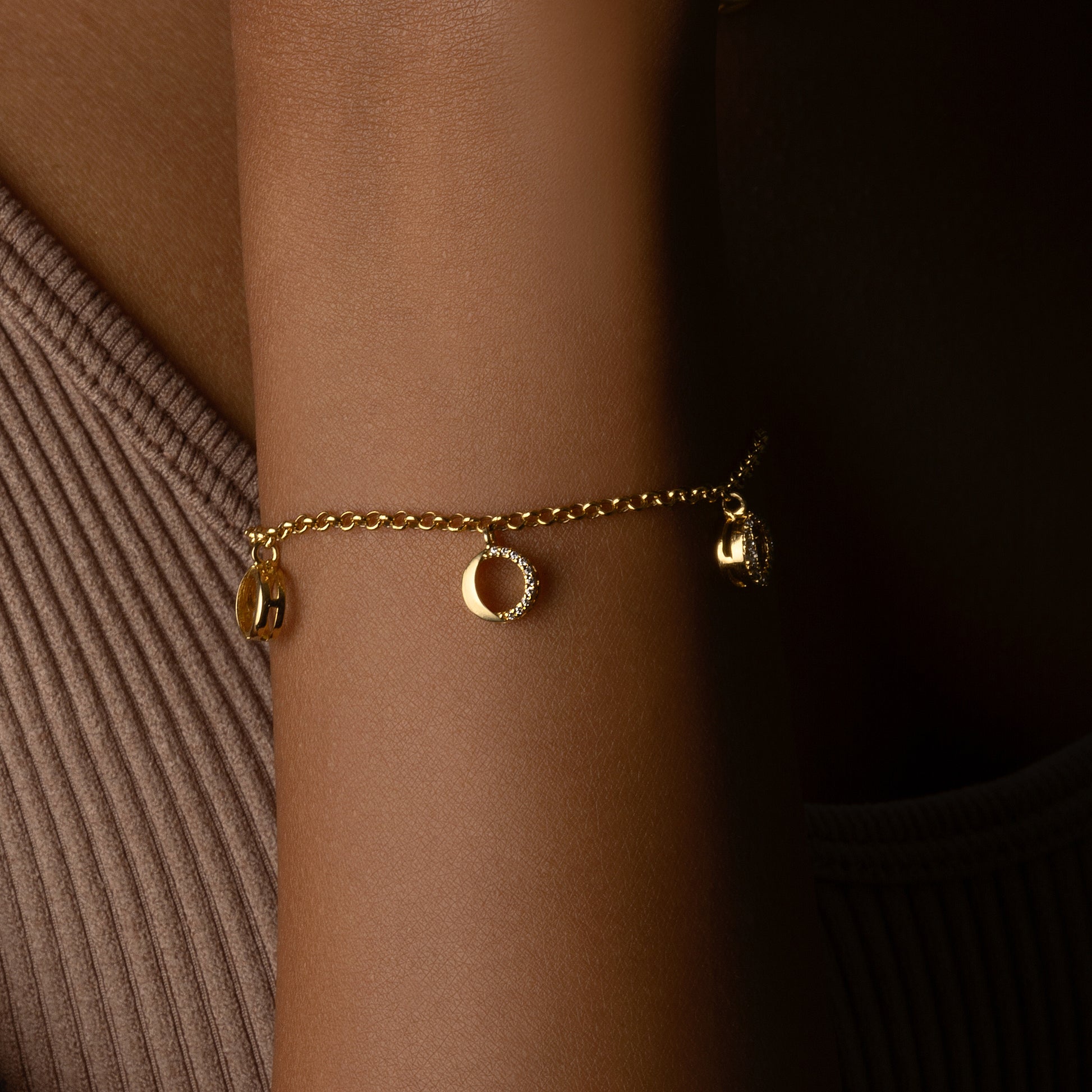 Waxing Gibbous Bracelet