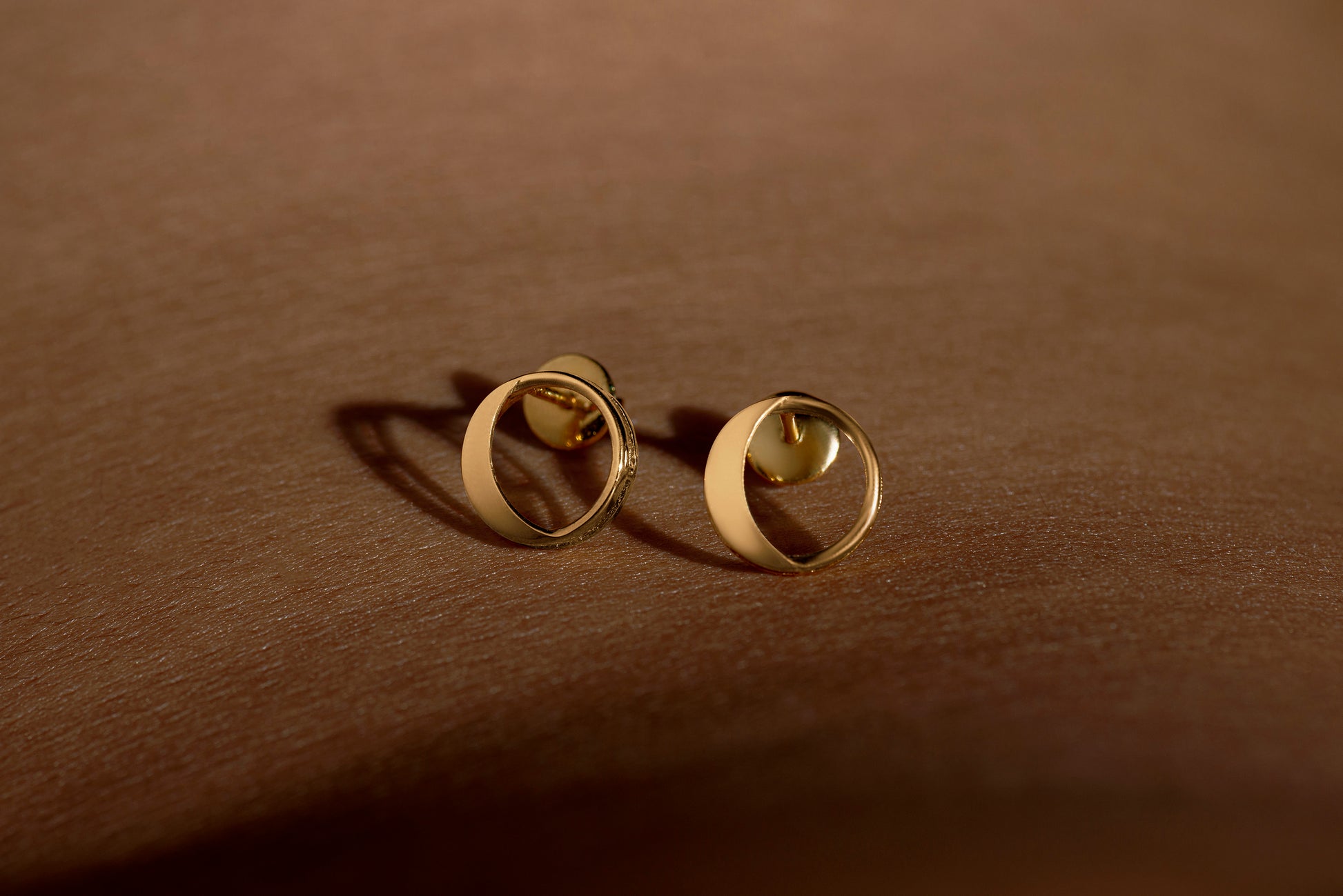 Waxing gibbous phase design, crafted from sterling silver with a high polish finish